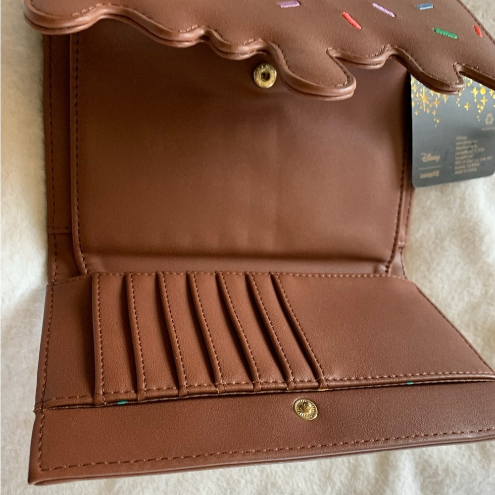 Loungefly Disney Princess Ice Cream Sundae Brown and Yellow Sprinkle Wallet NWT - Picture 5 of 8